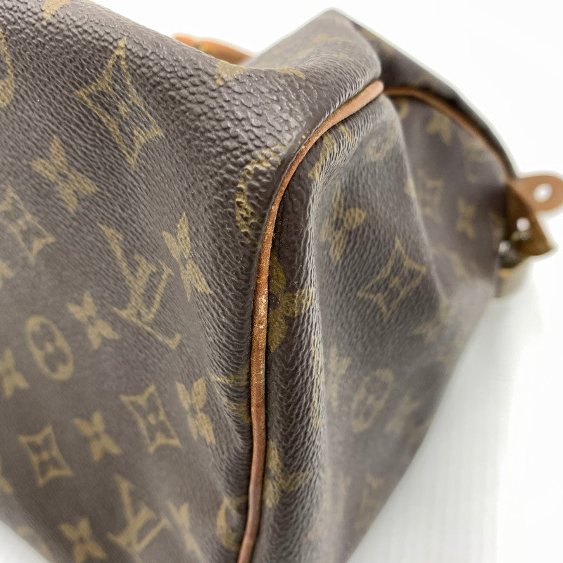 【現状渡し品】【メンズ/レディース】 LOUIS VUITTON ルイ・ヴィトン M41526 モノグラム・スピーディー30 バッグ ハンドバッグ VI8910 179-260914-ko-11-teih カラー：モノグラム 万代Net店