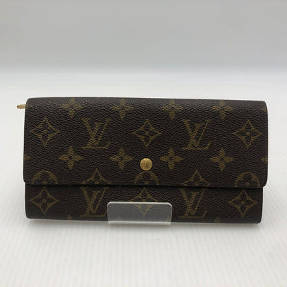 【中古品】【メンズ】 LOUIS VUITTON ルイ・ヴィトン MONOGRAM POCHETTE PORTE MONNAIE CREDIT M61724 モノグラム ポシェット ポルトモネ クレディ 長財布 財布 179-260907-sa-14-teih カラー：モノグラム 万代Net店