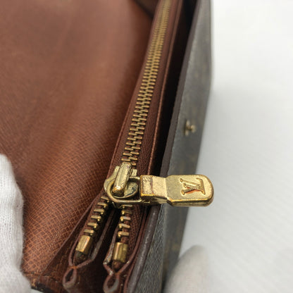 【中古品】【メンズ】 LOUIS VUITTON ルイ・ヴィトン MONOGRAM POCHETTE PORTE MONNAIE CREDIT M61724 モノグラム ポシェット ポルトモネ クレディ 長財布 財布 179-260907-sa-14-teih カラー：モノグラム 万代Net店