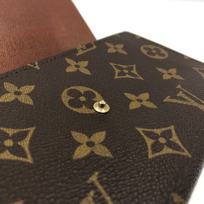 【中古品】【メンズ】 LOUIS VUITTON ルイ・ヴィトン MONOGRAM POCHETTE PORTE MONNAIE CREDIT M61724 モノグラム ポシェット ポルトモネ クレディ 長財布 財布 179-260907-sa-14-teih カラー：モノグラム 万代Net店