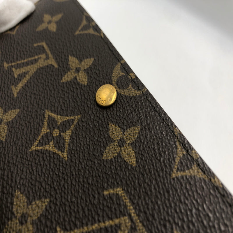 【中古品】【メンズ】 LOUIS VUITTON ルイ・ヴィトン MONOGRAM POCHETTE PORTE MONNAIE CREDIT M61724 モノグラム ポシェット ポルトモネ クレディ 長財布 財布 179-260907-sa-14-teih カラー：モノグラム 万代Net店