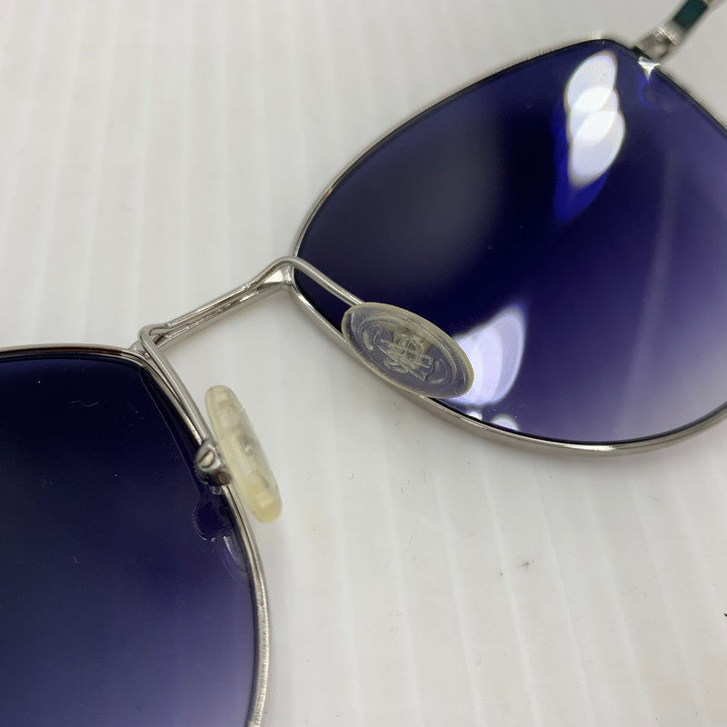 【中古品】【メンズ】 MONCLER モンクレール SUNGLASSES ML 0085 16X サングラス アイウェア キャットアイ メタルフレーム 203-260909-ko-17-teih サイズ：56□17-140 カラー：シルバーフレーム 万代Net店