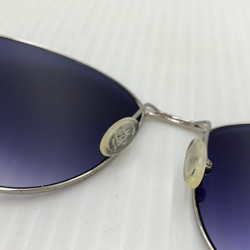 【中古品】【メンズ】 MONCLER モンクレール SUNGLASSES ML 0085 16X サングラス アイウェア キャットアイ メタルフレーム 203-260909-ko-17-teih サイズ：56□17-140 カラー：シルバーフレーム 万代Net店