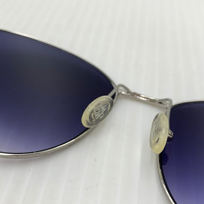 【中古品】【メンズ】 MONCLER モンクレール SUNGLASSES ML 0085 16X サングラス アイウェア キャットアイ メタルフレーム 203-260909-ko-17-teih サイズ：56□17-140 カラー：シルバーフレーム 万代Net店