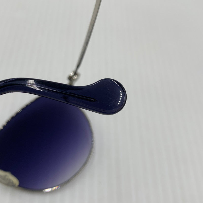 【中古品】【メンズ】 MONCLER モンクレール SUNGLASSES ML 0085 16X サングラス アイウェア キャットアイ メタルフレーム 203-260909-ko-17-teih サイズ：56□17-140 カラー：シルバーフレーム 万代Net店