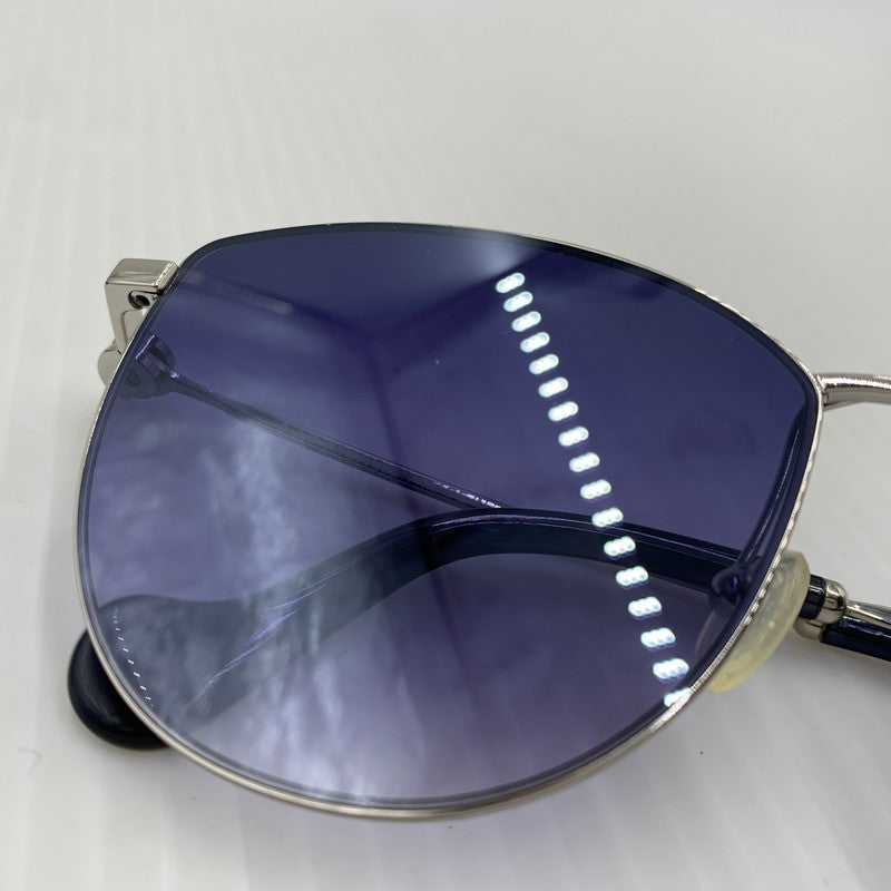 【中古品】【メンズ】 MONCLER モンクレール SUNGLASSES ML 0085 16X サングラス アイウェア キャットアイ メタルフレーム 203-260909-ko-17-teih サイズ：56□17-140 カラー：シルバーフレーム 万代Net店