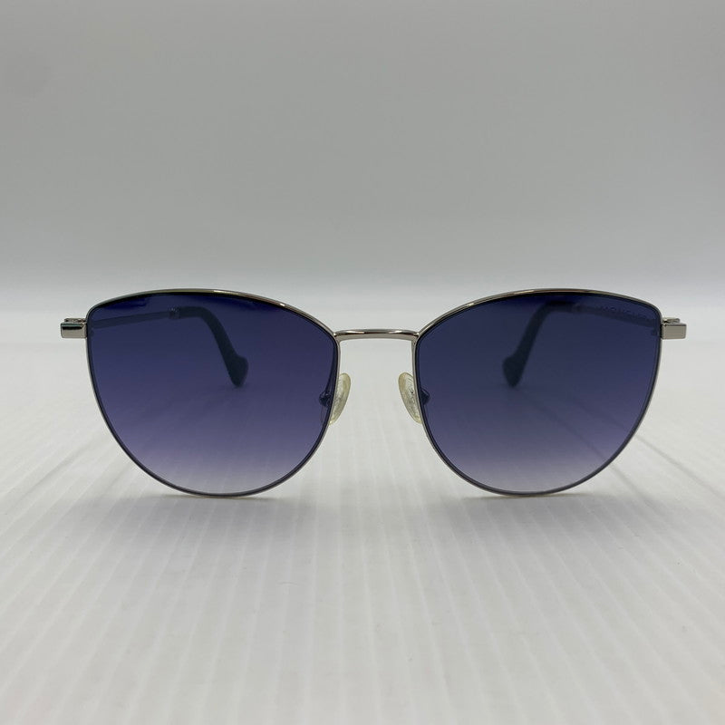 【中古品】【メンズ】 MONCLER モンクレール SUNGLASSES ML 0085 16X サングラス アイウェア キャットアイ メタルフレーム 203-260909-ko-17-teih サイズ：56□17-140 カラー：シルバーフレーム 万代Net店