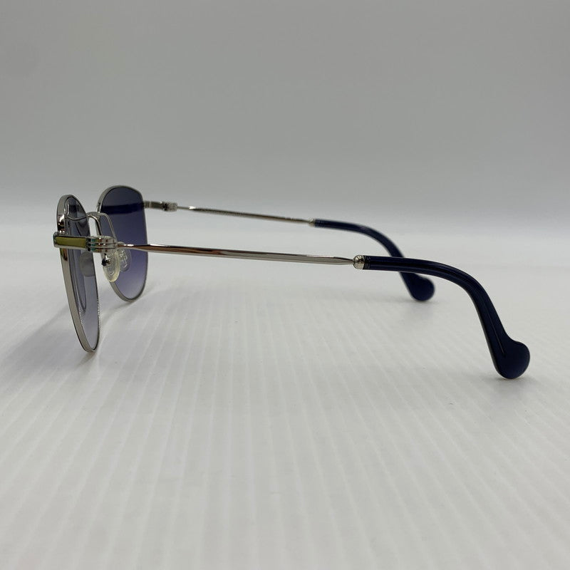 【中古品】【メンズ】 MONCLER モンクレール SUNGLASSES ML 0085 16X サングラス アイウェア キャットアイ メタルフレーム 203-260909-ko-17-teih サイズ：56□17-140 カラー：シルバーフレーム 万代Net店