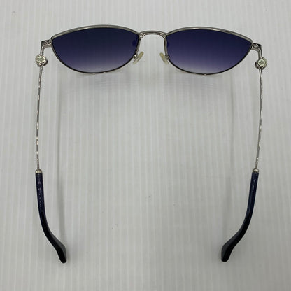 【中古品】【メンズ】 MONCLER モンクレール SUNGLASSES ML 0085 16X サングラス アイウェア キャットアイ メタルフレーム 203-260909-ko-17-teih サイズ：56□17-140 カラー：シルバーフレーム 万代Net店