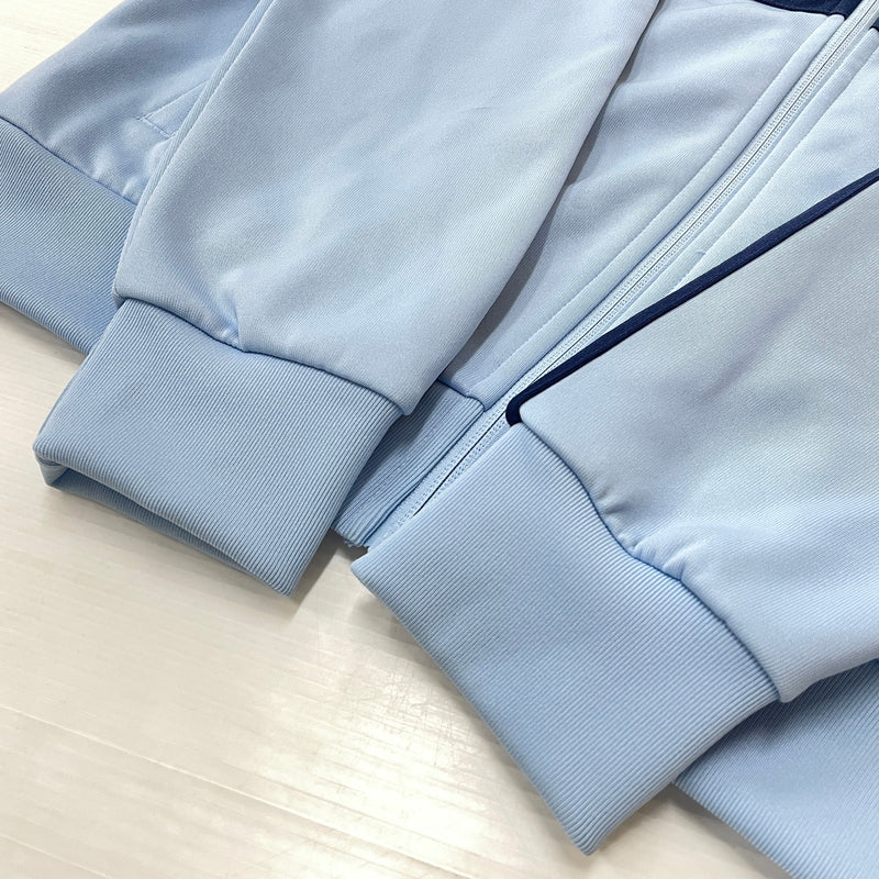 【中古品】【メンズ】 ADIDAS アディダス TRACK JACKET JP1042 トラック ジャケット アウター ジャージ 148-260901-sa-14-teih サイズ：M カラー：ライトブルー 万代Net店