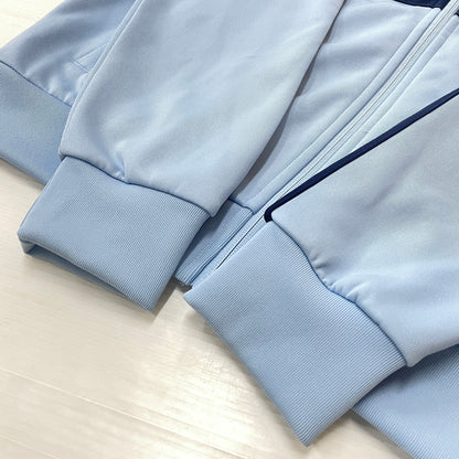 【中古品】【メンズ】 ADIDAS アディダス TRACK JACKET JP1042 トラック ジャケット アウター ジャージ 148-260901-sa-14-teih サイズ：M カラー：ライトブルー 万代Net店