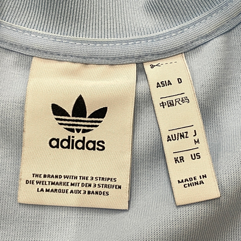 【中古品】【メンズ】 ADIDAS アディダス TRACK JACKET JP1042 トラック ジャケット アウター ジャージ 148-260901-sa-14-teih サイズ：M カラー：ライトブルー 万代Net店
