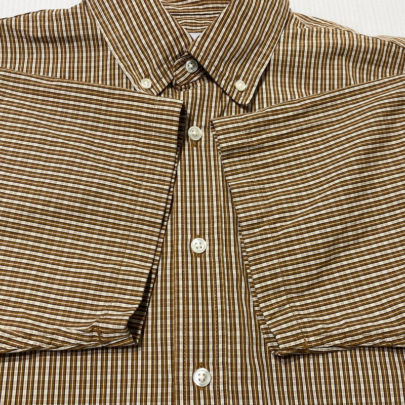 【中古品】【メンズ】 Carhartt WIP カーハート ワークインプログレス S/S GROFF SHIRT I0361913 ショートスリーブ グロフ シャツ 半袖 トップス 145-260901-yo-09-teih サイズ：XS カラー：ブラウン 万代Net店
