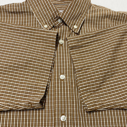 【中古品】【メンズ】 Carhartt WIP カーハート ワークインプログレス S/S GROFF SHIRT I0361913 ショートスリーブ グロフ シャツ 半袖 トップス 145-260901-yo-09-teih サイズ：XS カラー：ブラウン 万代Net店