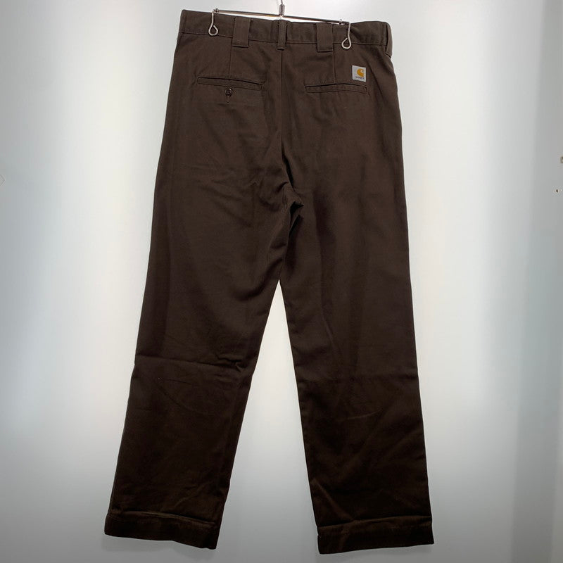 【現状渡し品】【メンズ】 Carhartt WIP カーハート ワークインプログレス CRAFT PANT I035652 クラフトパンツ ボトムス ワークパンツ チノパンツ 156-260901-ko-16-teih サイズ：32 カラー：ブラウン 万代Net店