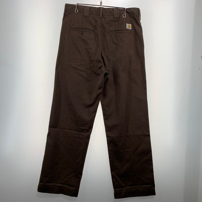 【現状渡し品】【メンズ】 Carhartt WIP カーハート ワークインプログレス CRAFT PANT I035652 クラフトパンツ ボトムス ワークパンツ チノパンツ 156-260901-ko-16-teih サイズ：32 カラー：ブラウン 万代Net店