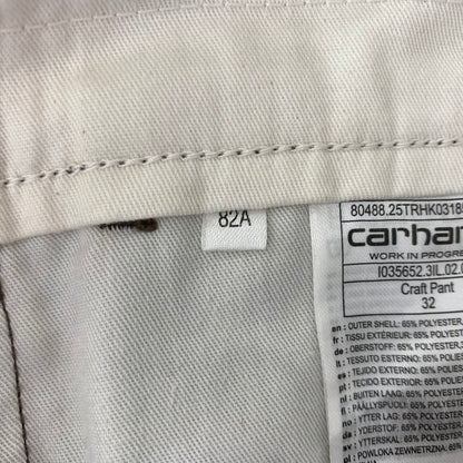 【現状渡し品】【メンズ】 Carhartt WIP カーハート ワークインプログレス CRAFT PANT I035652 クラフトパンツ ボトムス ワークパンツ チノパンツ 156-260901-ko-16-teih サイズ：32 カラー：ブラウン 万代Net店