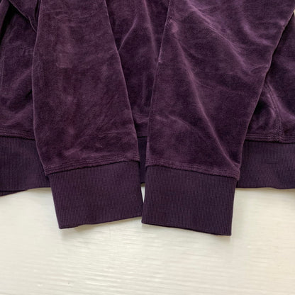 【中古品】【メンズ】 Carhartt WIP カーハートワークインプログレス UNITED SCRIPT SWEAT I028275 ユナイテッド スクリプト スウェットシャツ トップス トレーナー ベロアフリース風 145-260901-ko-02-teih サイズ：S カラー：パープル 万代Net店