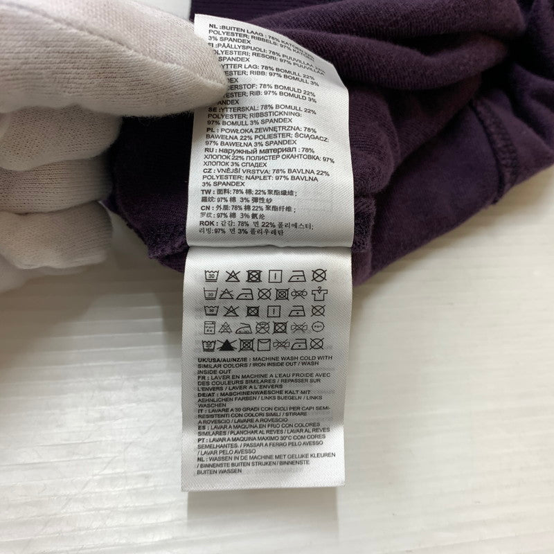 【中古品】【メンズ】 Carhartt WIP カーハートワークインプログレス UNITED SCRIPT SWEAT I028275 ユナイテッド スクリプト スウェットシャツ トップス トレーナー ベロアフリース風 145-260901-ko-02-teih サイズ：S カラー：パープル 万代Net店