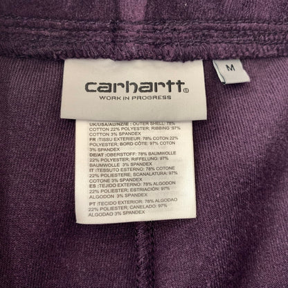【中古品】【メンズ】 Carhartt WIP カーハート ワークインプログレス UNITED SCRIPT JOGGING PANT I028277 ユナイテッド スクリプト ジョギングパンツ ボトムス ベロアフリース風 156-260901-ko-17-teih サイズ：M カラー：パープル 万代Net店