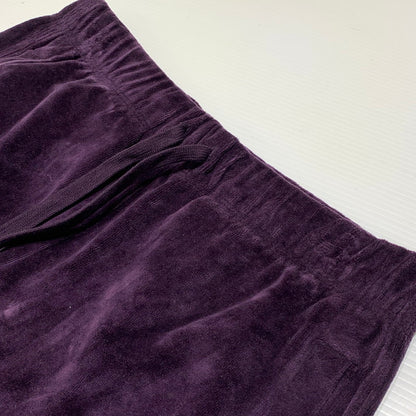 【中古品】【メンズ】 Carhartt WIP カーハート ワークインプログレス UNITED SCRIPT JOGGING PANT I028277 ユナイテッド スクリプト ジョギングパンツ ボトムス ベロアフリース風 156-260901-ko-17-teih サイズ：M カラー：パープル 万代Net店