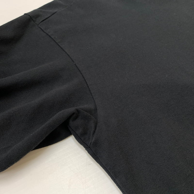 【中古品】【メンズ】 STONE ISLAND ストーンアイランド GARMENT DYED CREWNECK SWEATSHIRT 791563750 ガーメントダイ クルーネック スウェット トップス トレーナー 141-260901-ko-03-teih サイズ：L カラー：ブラック 万代Net店