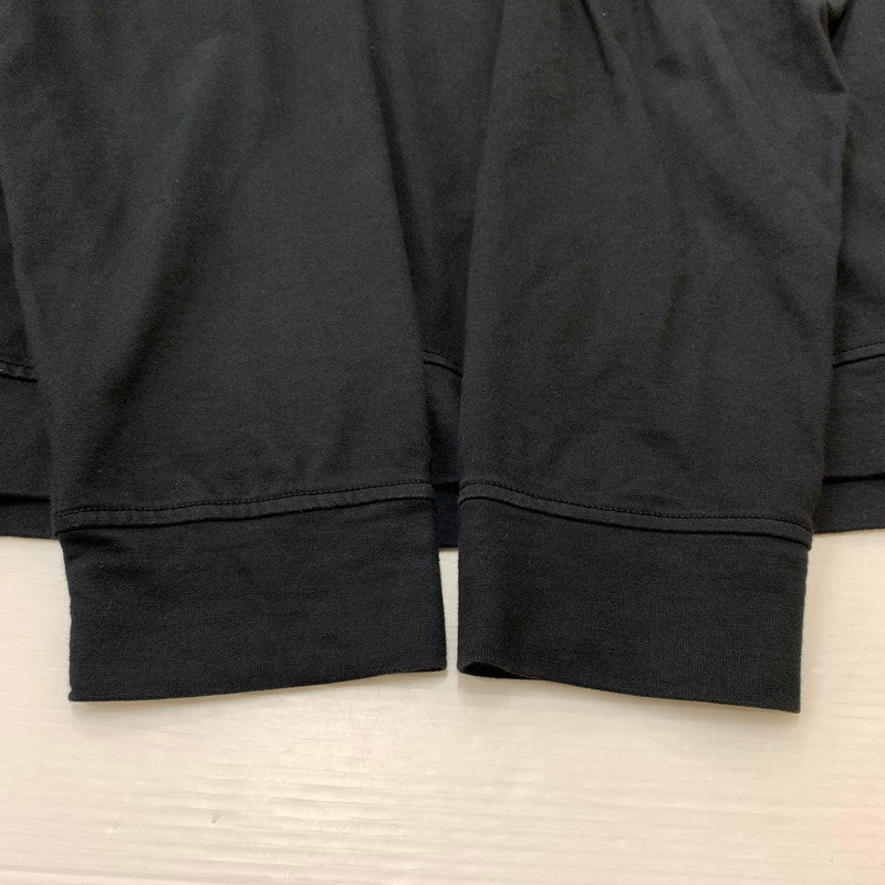 【中古品】【メンズ】 STONE ISLAND ストーンアイランド GARMENT DYED CREWNECK SWEATSHIRT 791563750 ガーメントダイ クルーネック スウェット トップス トレーナー 141-260901-ko-03-teih サイズ：L カラー：ブラック 万代Net店