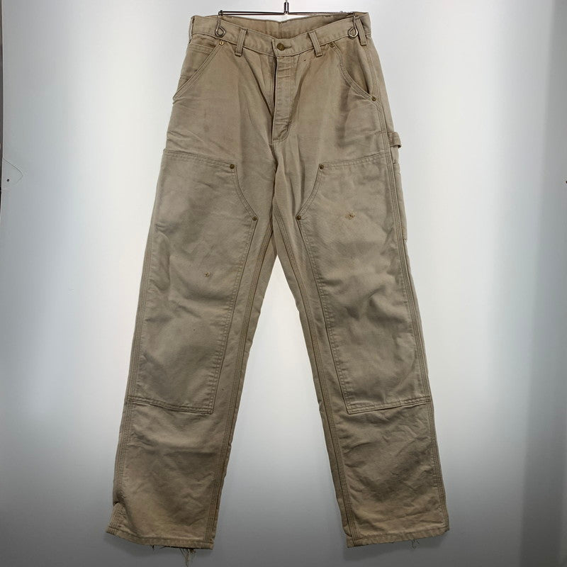 【現状渡し品】【メンズ】 Carhartt カーハート DUCK PAINTER PANTS ダック ペインターパンツ ボトムス ワークパンツ 156-260901-ko-22-teih サイズ：不明 カラー：ベージュ系 万代Net店