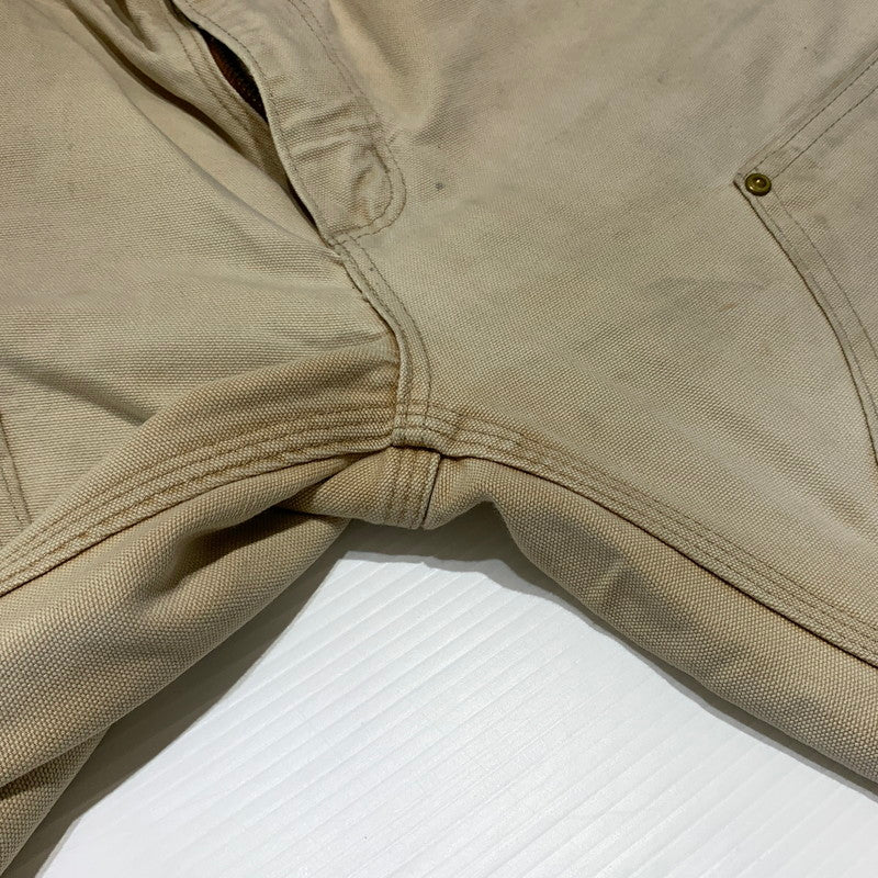 【現状渡し品】【メンズ】 Carhartt カーハート DUCK PAINTER PANTS ダック ペインターパンツ ボトムス ワークパンツ 156-260901-ko-22-teih サイズ：不明 カラー：ベージュ系 万代Net店