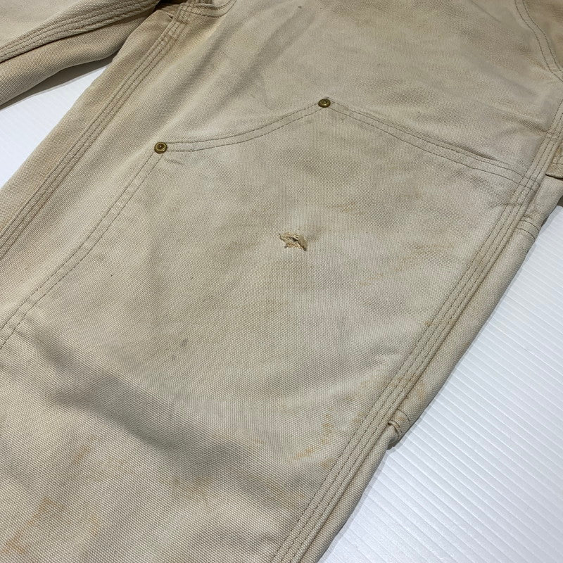 【現状渡し品】【メンズ】 Carhartt カーハート DUCK PAINTER PANTS ダック ペインターパンツ ボトムス ワークパンツ 156-260901-ko-22-teih サイズ：不明 カラー：ベージュ系 万代Net店