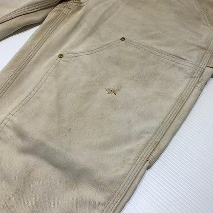 【現状渡し品】【メンズ】 Carhartt カーハート DUCK PAINTER PANTS ダック ペインターパンツ ボトムス ワークパンツ 156-260901-ko-22-teih サイズ：不明 カラー：ベージュ系 万代Net店