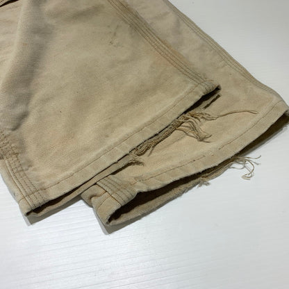 【現状渡し品】【メンズ】 Carhartt カーハート DUCK PAINTER PANTS ダック ペインターパンツ ボトムス ワークパンツ 156-260901-ko-22-teih サイズ：不明 カラー：ベージュ系 万代Net店