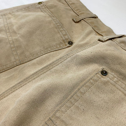 【現状渡し品】【メンズ】 Carhartt カーハート DUCK PAINTER PANTS ダック ペインターパンツ ボトムス ワークパンツ 156-260901-ko-22-teih サイズ：不明 カラー：ベージュ系 万代Net店