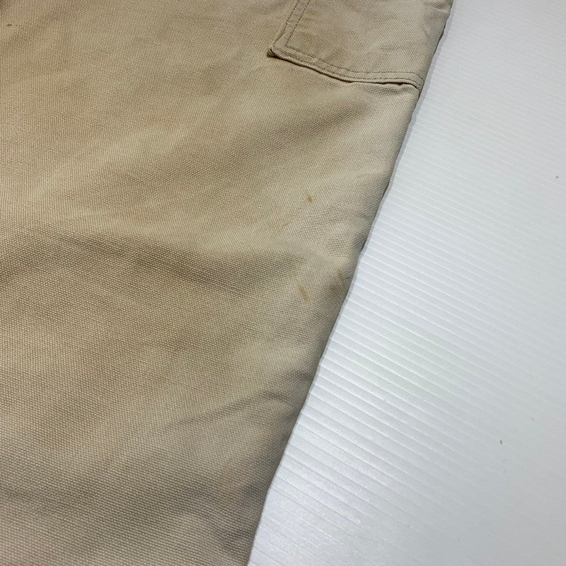 【現状渡し品】【メンズ】 Carhartt カーハート DUCK PAINTER PANTS ダック ペインターパンツ ボトムス ワークパンツ 156-260901-ko-22-teih サイズ：不明 カラー：ベージュ系 万代Net店