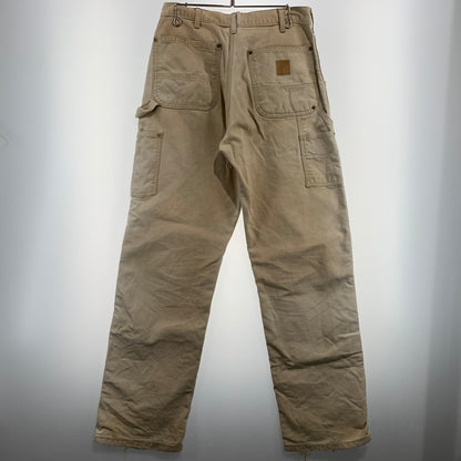 【現状渡し品】【メンズ】 Carhartt カーハート DUCK PAINTER PANTS ダック ペインターパンツ ボトムス ワークパンツ 156-260901-ko-22-teih サイズ：不明 カラー：ベージュ系 万代Net店
