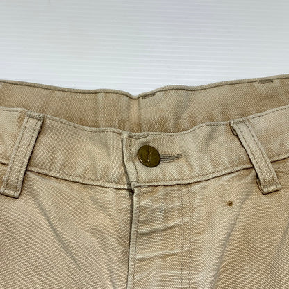 【現状渡し品】【メンズ】 Carhartt カーハート DUCK PAINTER PANTS ダック ペインターパンツ ボトムス ワークパンツ 156-260901-ko-22-teih サイズ：不明 カラー：ベージュ系 万代Net店