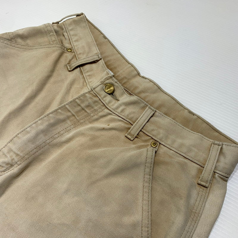 【現状渡し品】【メンズ】 Carhartt カーハート DUCK PAINTER PANTS ダック ペインターパンツ ボトムス ワークパンツ 156-260901-ko-22-teih サイズ：不明 カラー：ベージュ系 万代Net店