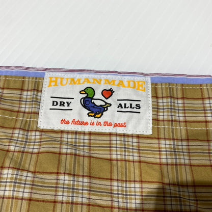 【中古品】【メンズ】 HUMANMADE ヒューマンメイド CRAZY CHECK SHIRT HM31SH002 クレイジー チェックシャツ 半袖 トップス ボタンダウン 142-260901-ko-23-teih サイズ：L カラー：マルチ 万代Net店