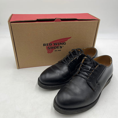 【中古品】【メンズ】 RED WING レッドウィング POSTMAN OXFORD 101 ポストマン オックスフォード シューズ 革靴 164-260904-yo-16-teih サイズ：26.5cm カラー：ブラック 万代Net店