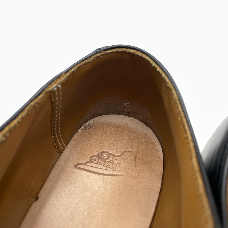 【中古品】【メンズ】 RED WING レッドウィング POSTMAN OXFORD 101 ポストマン オックスフォード シューズ 革靴 164-260904-yo-16-teih サイズ：26.5cm カラー：ブラック 万代Net店