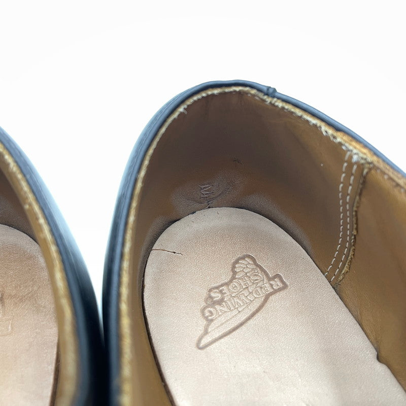 【中古品】【メンズ】 RED WING レッドウィング POSTMAN OXFORD 101 ポストマン オックスフォード シューズ 革靴 164-260904-yo-16-teih サイズ：26.5cm カラー：ブラック 万代Net店