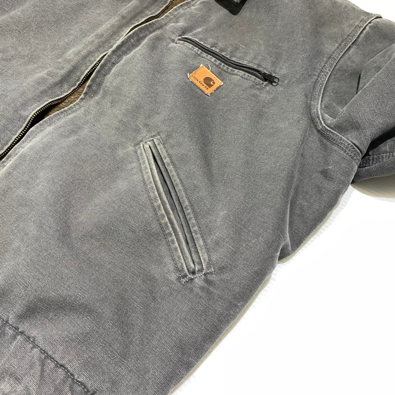 【現状渡し品】【メンズ】 Carhartt カーハート DETROIT JACKET J97 GVL デトロイトジャケット グラベル アウター ワークジャケット 145-260901-ko-11-teih サイズ：L カラー：グレー 万代Net店
