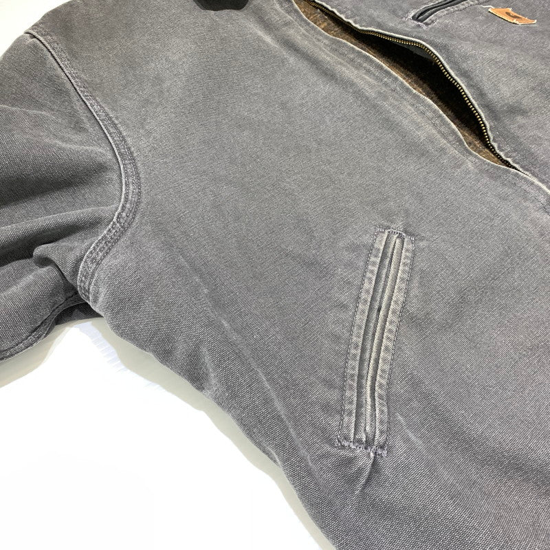 【現状渡し品】【メンズ】 Carhartt カーハート DETROIT JACKET J97 GVL デトロイトジャケット グラベル アウター ワークジャケット 145-260901-ko-11-teih サイズ：L カラー：グレー 万代Net店