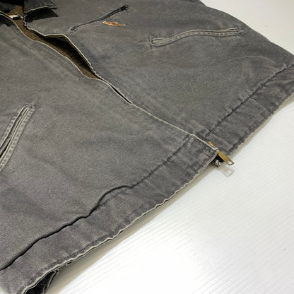 【現状渡し品】【メンズ】 Carhartt カーハート DETROIT JACKET J97 GVL デトロイトジャケット グラベル アウター ワークジャケット 145-260901-ko-11-teih サイズ：L カラー：グレー 万代Net店