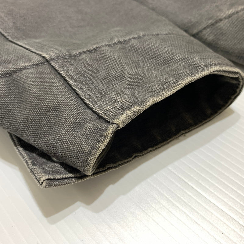【現状渡し品】【メンズ】 Carhartt カーハート DETROIT JACKET J97 GVL デトロイトジャケット グラベル アウター ワークジャケット 145-260901-ko-11-teih サイズ：L カラー：グレー 万代Net店