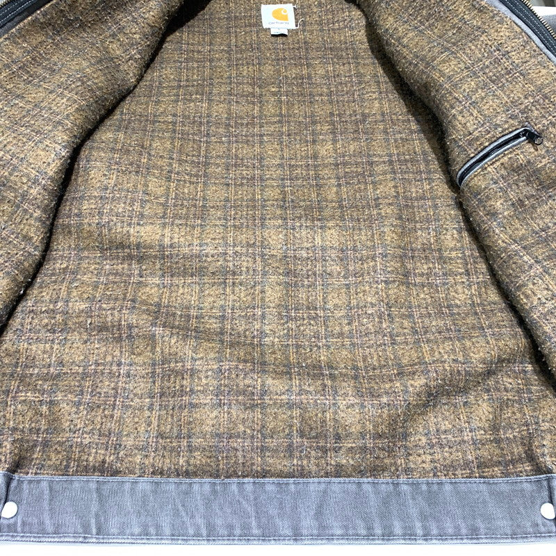 【現状渡し品】【メンズ】 Carhartt カーハート DETROIT JACKET J97 GVL デトロイトジャケット グラベル アウター ワークジャケット 145-260901-ko-11-teih サイズ：L カラー：グレー 万代Net店