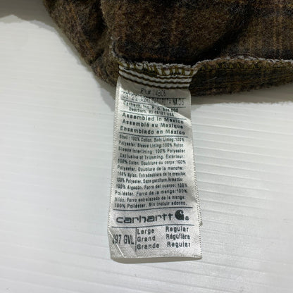【現状渡し品】【メンズ】 Carhartt カーハート DETROIT JACKET J97 GVL デトロイトジャケット グラベル アウター ワークジャケット 145-260901-ko-11-teih サイズ：L カラー：グレー 万代Net店