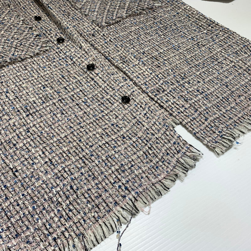 【中古品】【メンズ】 GEN_DAI ゲンダイ TWEED JACKET ツイードジャケット ライトアウター ボタンダウンシャツ 140-260901-ko-12-teih サイズ：1 カラー：マルチ 万代Net店