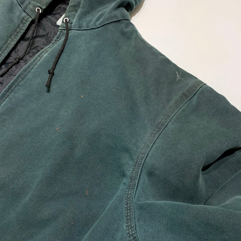 【現状渡し品】【メンズ】 Carhartt カーハート ACTIVE JACKET JQ243 アクティブジャケット アウター ワークジャケット 145-260901-ko-10-teih サイズ：L カラー：グリーン 万代Net店