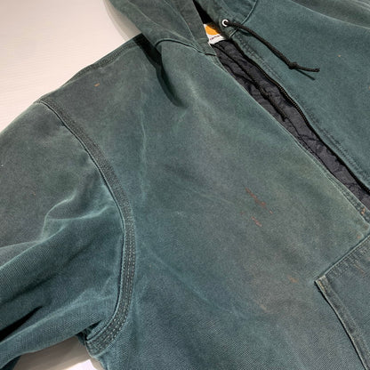 【現状渡し品】【メンズ】 Carhartt カーハート ACTIVE JACKET JQ243 アクティブジャケット アウター ワークジャケット 145-260901-ko-10-teih サイズ：L カラー：グリーン 万代Net店